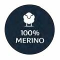 Ierse wollen herentrui Dave - Denim Marl