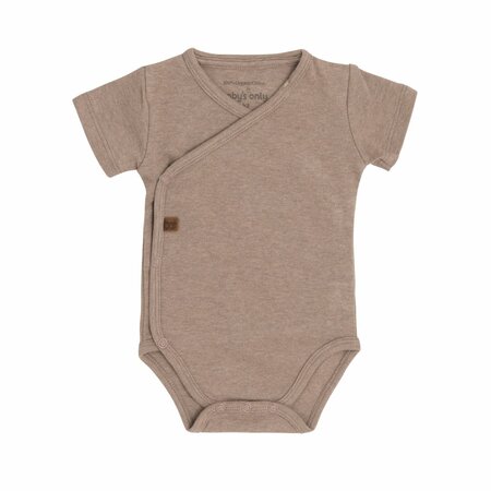 Prematuur overslagromper Melange |Clay