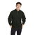 Aran Woollen Mills Ierse wollen herentrui Brian in Moss