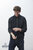 Aran Woollen Mills visserstrui Colin in Charcoal