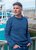 Ierse herentrui Dave in Atlantic Blue