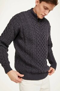 Ierse Merino herentrui Lex - Grijs