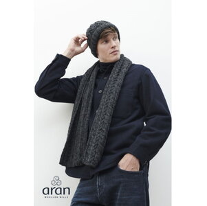 Wollen muts Darren - Charcoal