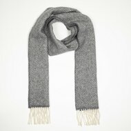 John Hanly Cashmere Merino sjaal - Grijs