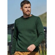 Ierse herentrui Dave in Moss Green