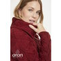 Ierse wollen trui Lonneke in Warm Red
