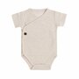 Prematuur overslagromper Melange |Warm Wit