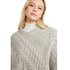 Wollen Poncho Channe - Toast Oat_