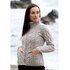 Aran Woollen Mills vest Lotte in Toast Oat
