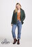 Ierse wollen vest Maggie - Groen_