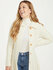 Ierse wollen vest Renske - Naturel_