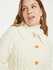 Ierse wollen vest Renske - Naturel_