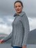 Ierse wollen vest Renske - Ocean Grey_