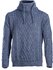Ierse wollen trui Bart - Denim marl_