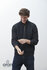 Aran Woollen Mills visserstrui Colin in Charcoal
