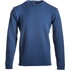 Ierse wollen herentrui Dave - Atlantic Blue_