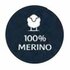 Ierse wollen herentrui Dave - Denim Marl_