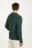 Ierse wollen unisex trui Kyan - Groen_