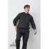 Ierse wollen unisex trui Kyan - Charcoal_
