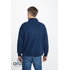 Ierse wollen herenvest Steven - Melange Blue_