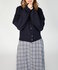 Ierse wollen damesvest Sanne - Navy_
