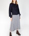 Ierse wollen damesvest Sanne - Navy_