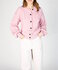 Ierse wollen damesvest Sanne - Pale Pink_