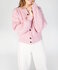 Ierse wollen damesvest Sanne - Pale Pink_