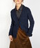 Ierse wollen damesvest Denise - Rich Navy_