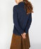 Ierse wollen damesvest Denise - Rich Navy_